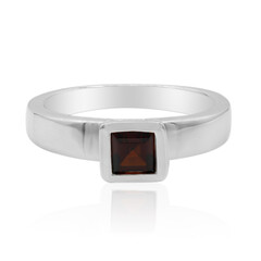 Anello in argento con Granato Mozambico