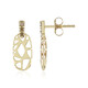 Orecchini in oro con Diamante Champagne I2 (Ornaments by de Melo)