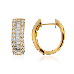 Orecchini in oro con Diamante SI2 (H) (CIRARI)
