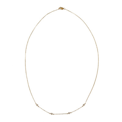 Collana in oro con Diamante Flawless (F) (LUCENT DIAMONDS)
