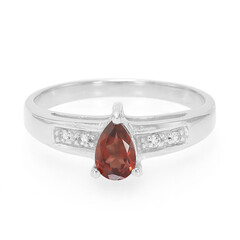 Anello in argento con Granato Lindi