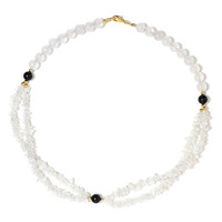 Collana in argento con Onice Nero