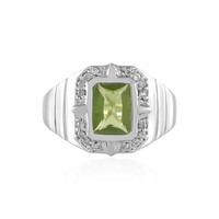 Anello in argento con Peridoto