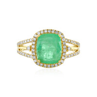 Anello in oro con Smeraldo Etiope (AMAYANI)
