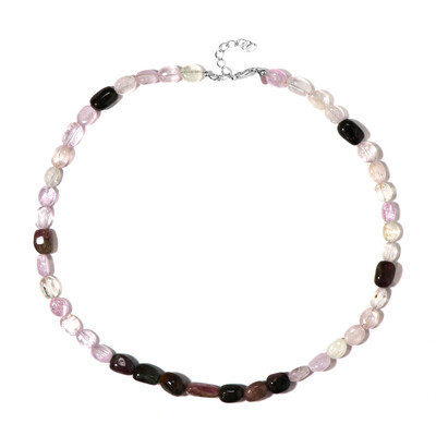 Collana in argento con Kunzite Brasiliana