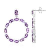 Orecchini in argento con Ametista