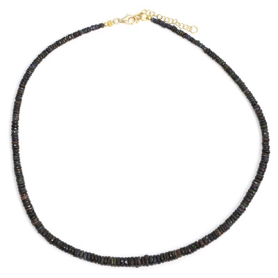 Collana placcata in oro con Opale Mezezo