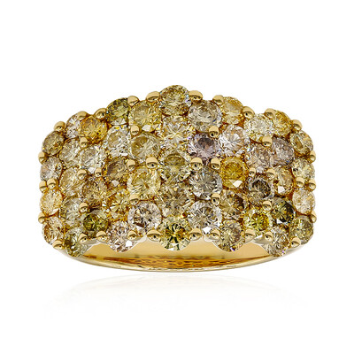 Anello in oro con Diamante Fancy SI2 (CIRARI)