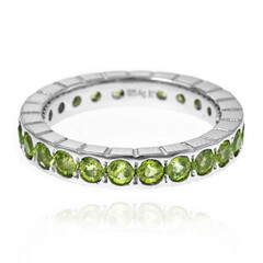 Anello in argento con Peridoto
