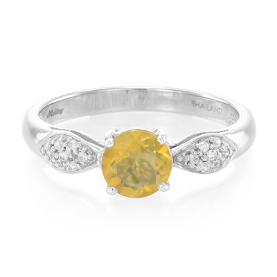 Anello in argento con Opale di Fuoco