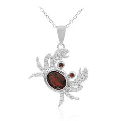 Collana in argento con Granato