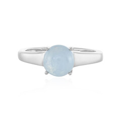 Anello in argento con Acquamarina