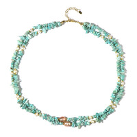 Collana in argento con Amazzonite