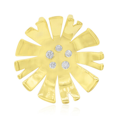 Ciondolo in argento con Diamante I1 (G) (Annette)
