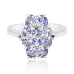 Anello in argento con Tanzanite