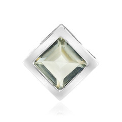 Ciondolo in argento con Ametista Verde