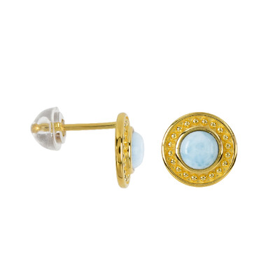 Orecchini in argento con Larimar