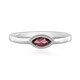 Anello in argento con Rubellite