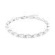 Bracciale in argento con Topazio Bianco