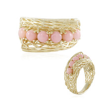 Anello in oro con Opale Rosa (Ornaments by de Melo)