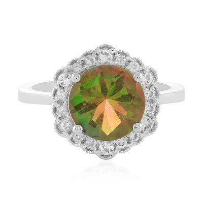 Anello in argento con Quarzo Tundra