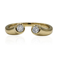 Anello in oro con Diamante IF (D)
