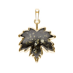 Ciondolo in argento con Ambra Baltica