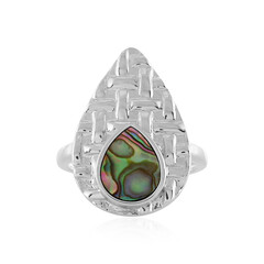 Anello in argento con Conchiglia Abalone