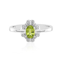 Anello in argento con Peridoto