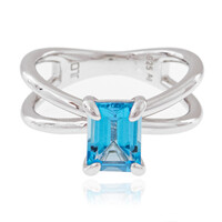 Anello in argento con Topazio Marambaia