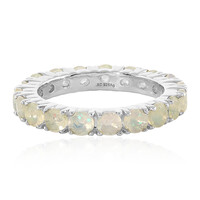 Anello in argento con Opale di Welo