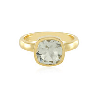 Anello in argento con Ametista Verde