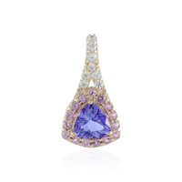Ciondolo in oro con Tanzanite