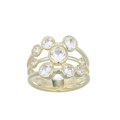Anello in argento con Zircone (Adela Silber)