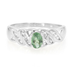 Anello in argento con Apatite Russa