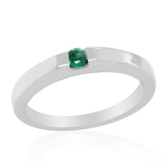 Anello in argento con Smeraldo Zambia