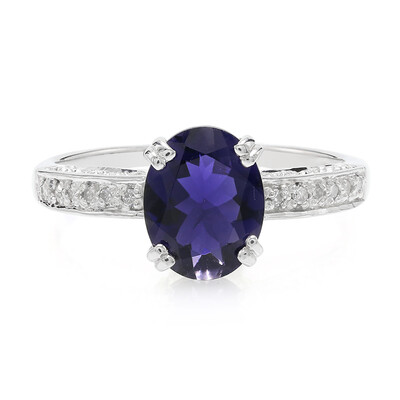 Anello in argento con Iolite Ceylon