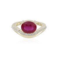 Anello in oro con Rubino del Madagascar (de Melo)