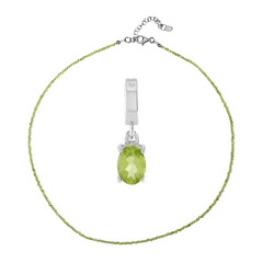 Parure in argento con Peridoto