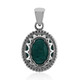 Ciondolo in argento con Crisocolla (Art of Nature)