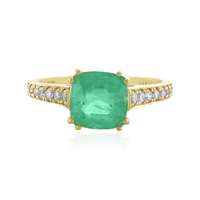 Anello in oro con Smeraldo Etiope (AMAYANI)