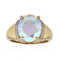Anello in argento con Quarzo Moonlight