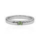Anello in argento con Demantoide del Madagascar (John Ferry)