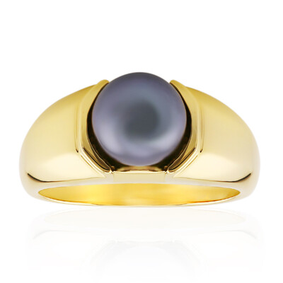 Anello in argento con Perla Tahitiana (TPC)