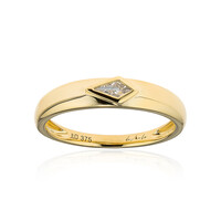 Anello in oro con Diamante VS1 (F) (de Melo)