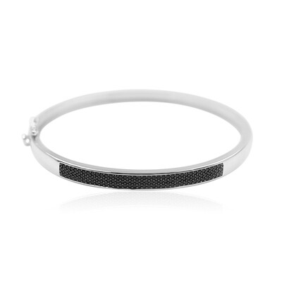 Bracciale in argento con Spinello Nero