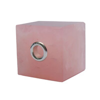 Ciondolo in argento con Quarzo Rosa