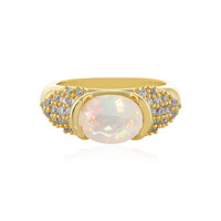 Anello in argento con Opale di Welo