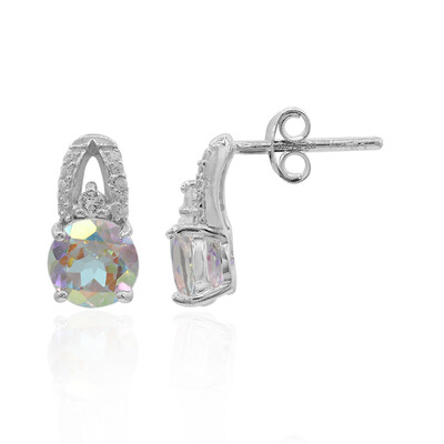 Orecchini in argento con Topazio Moonlight