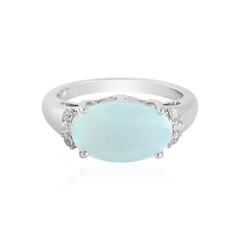 Anello in argento con Opale Paraiba